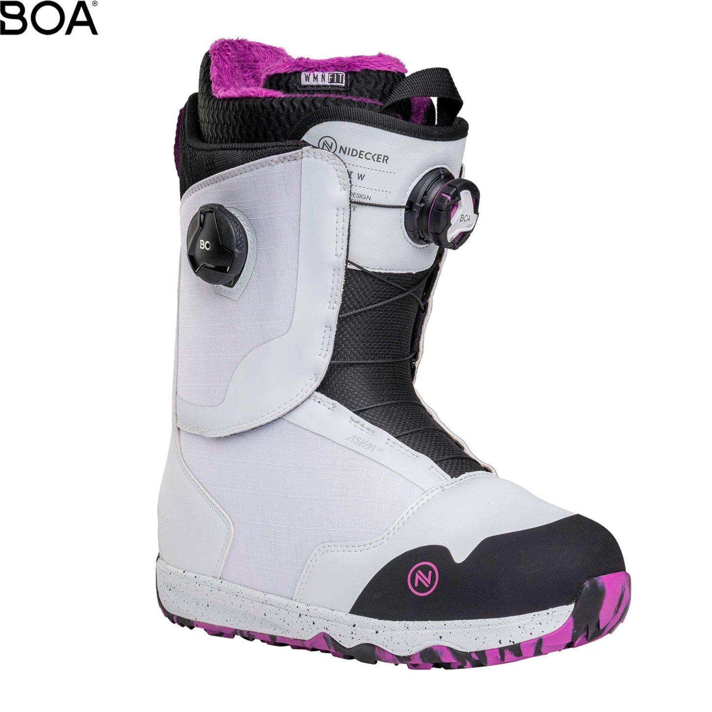Snowboard Boots RIFT NIDECKER, Women's, White 2025