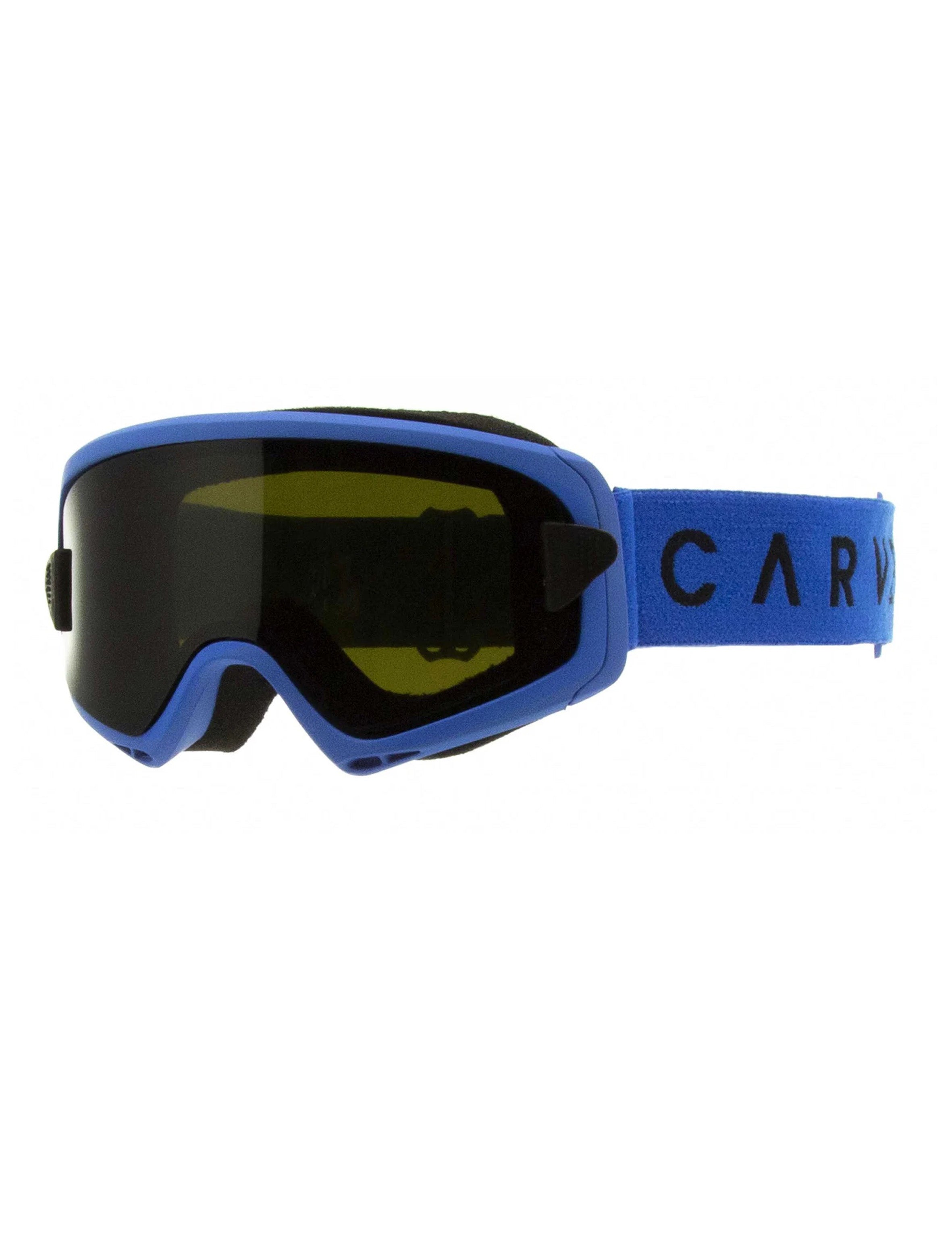 Snow Goggles CARVE CLINGON Blue w/Yellow Lens, Grey Magnetic
