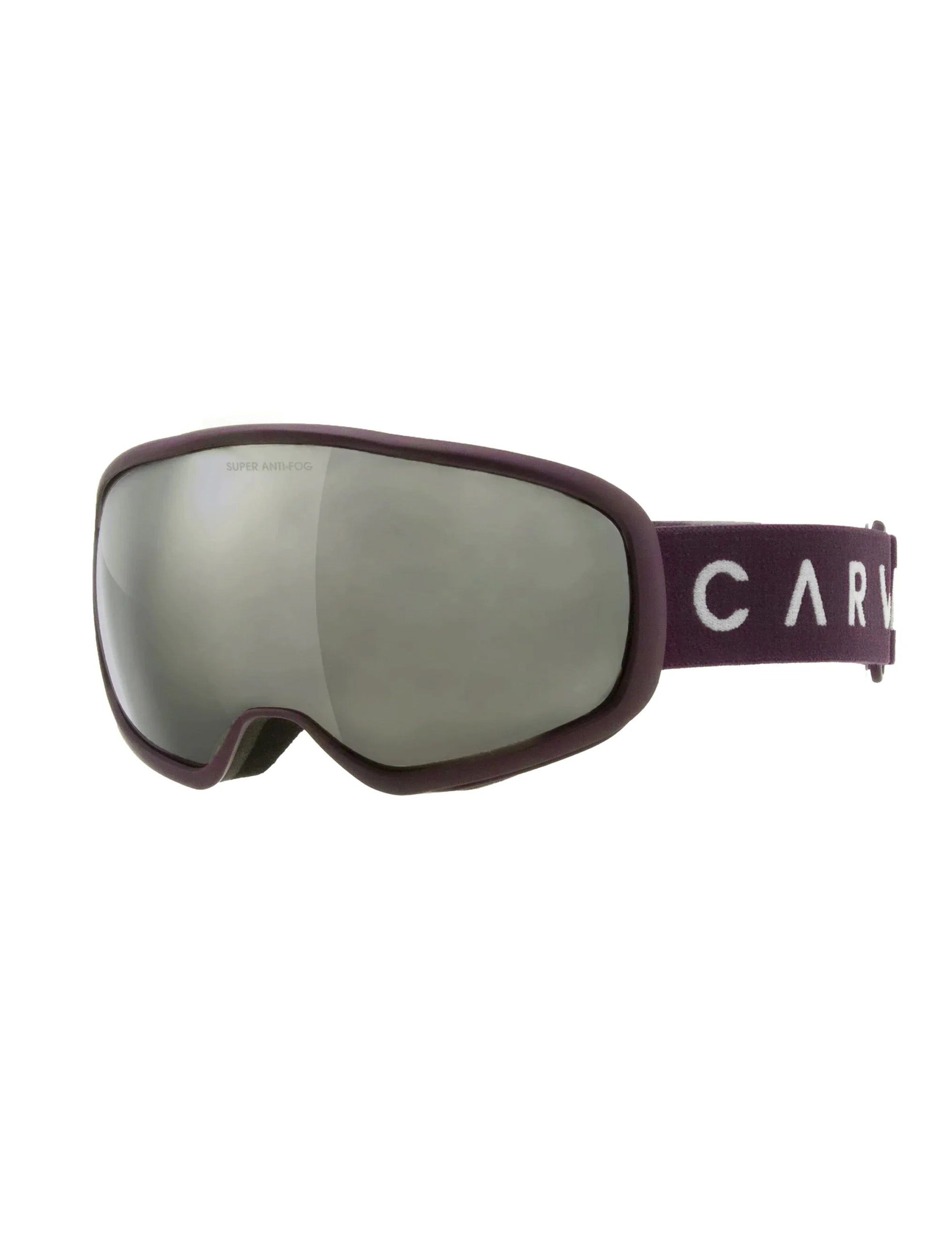 Snow Goggles Carve FIRST TRACKS Plum- Asian fit
