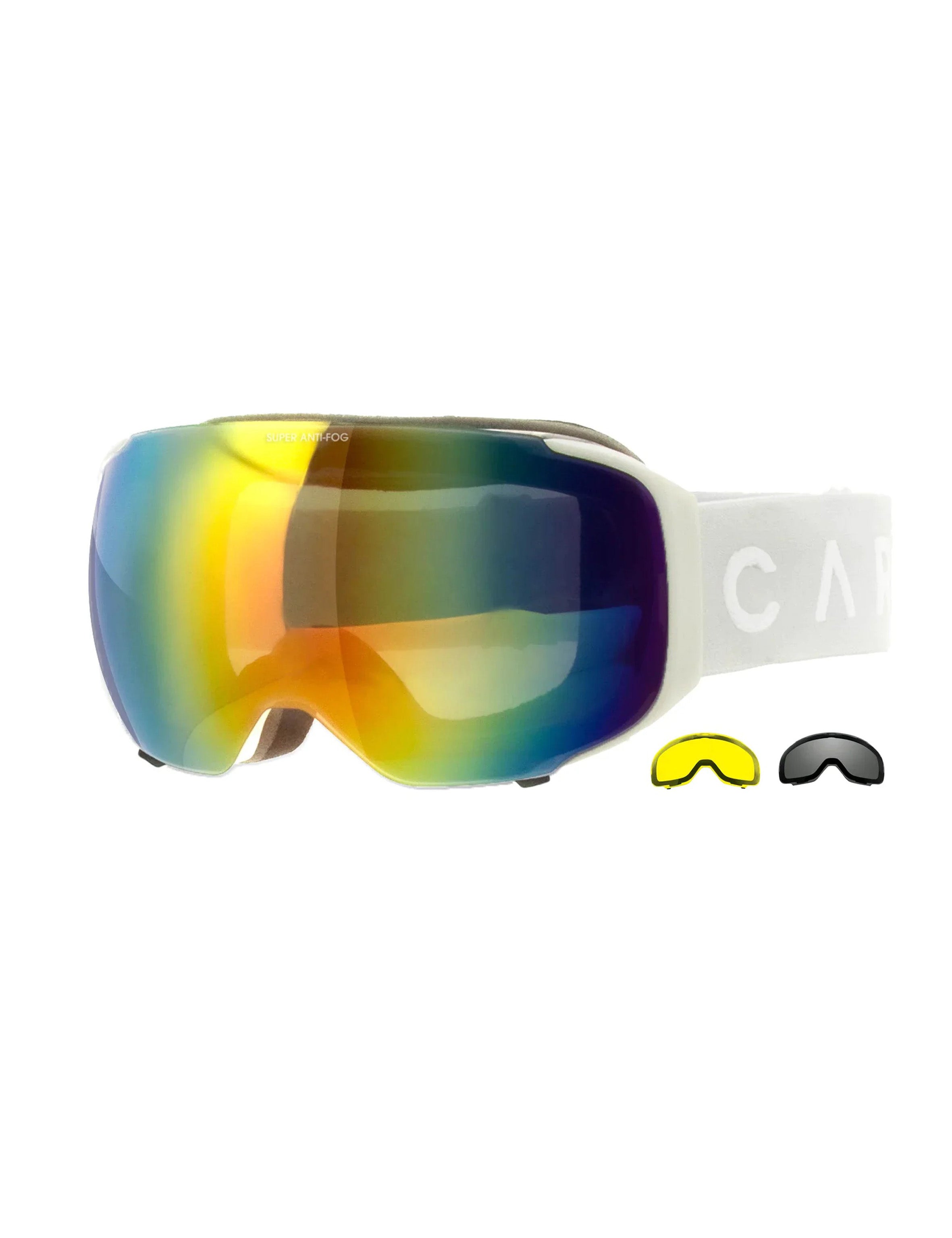 Snow Goggles Carve THE BOSS White -Med