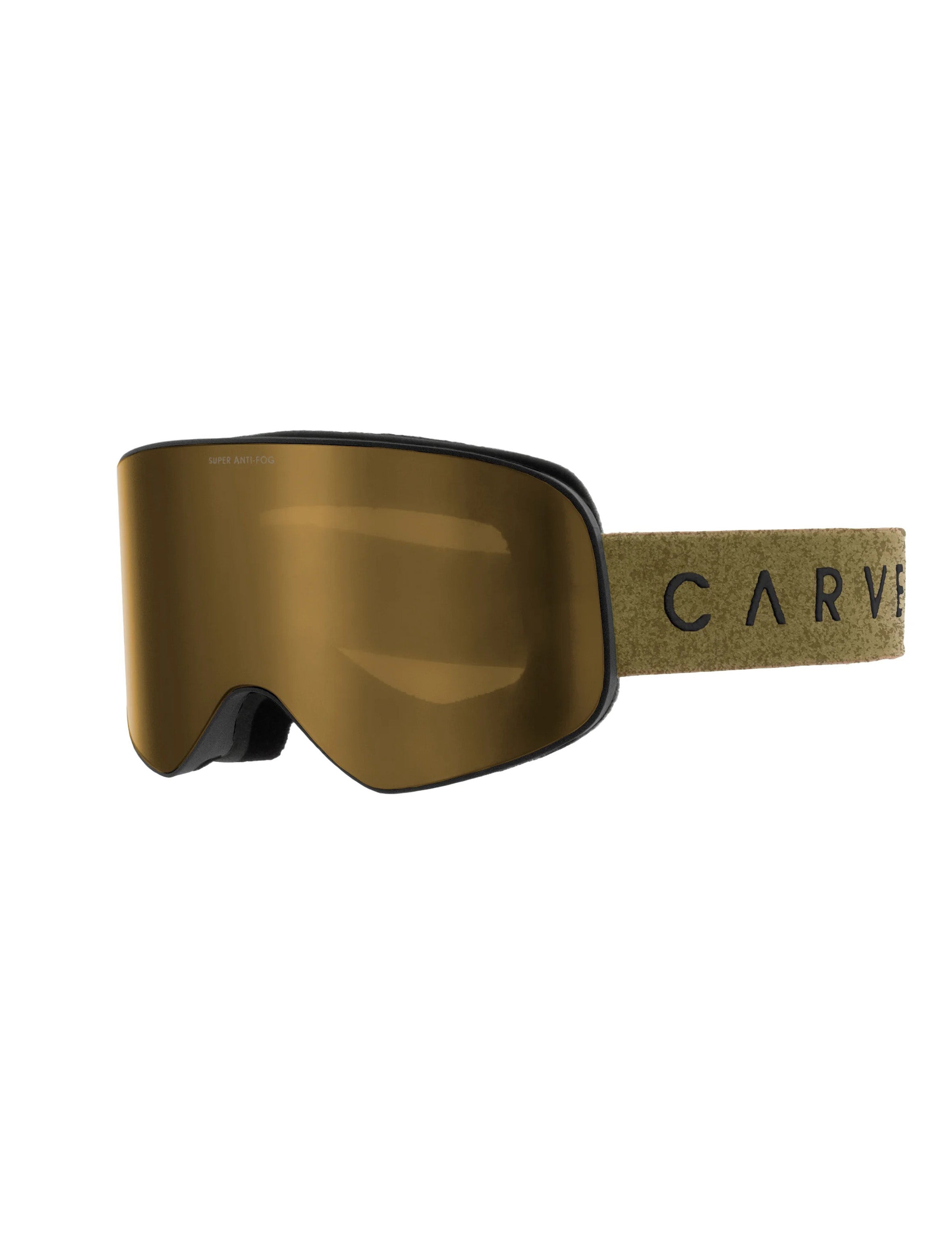 Snow Goggles Carve FROTHER Black & Amber -Med