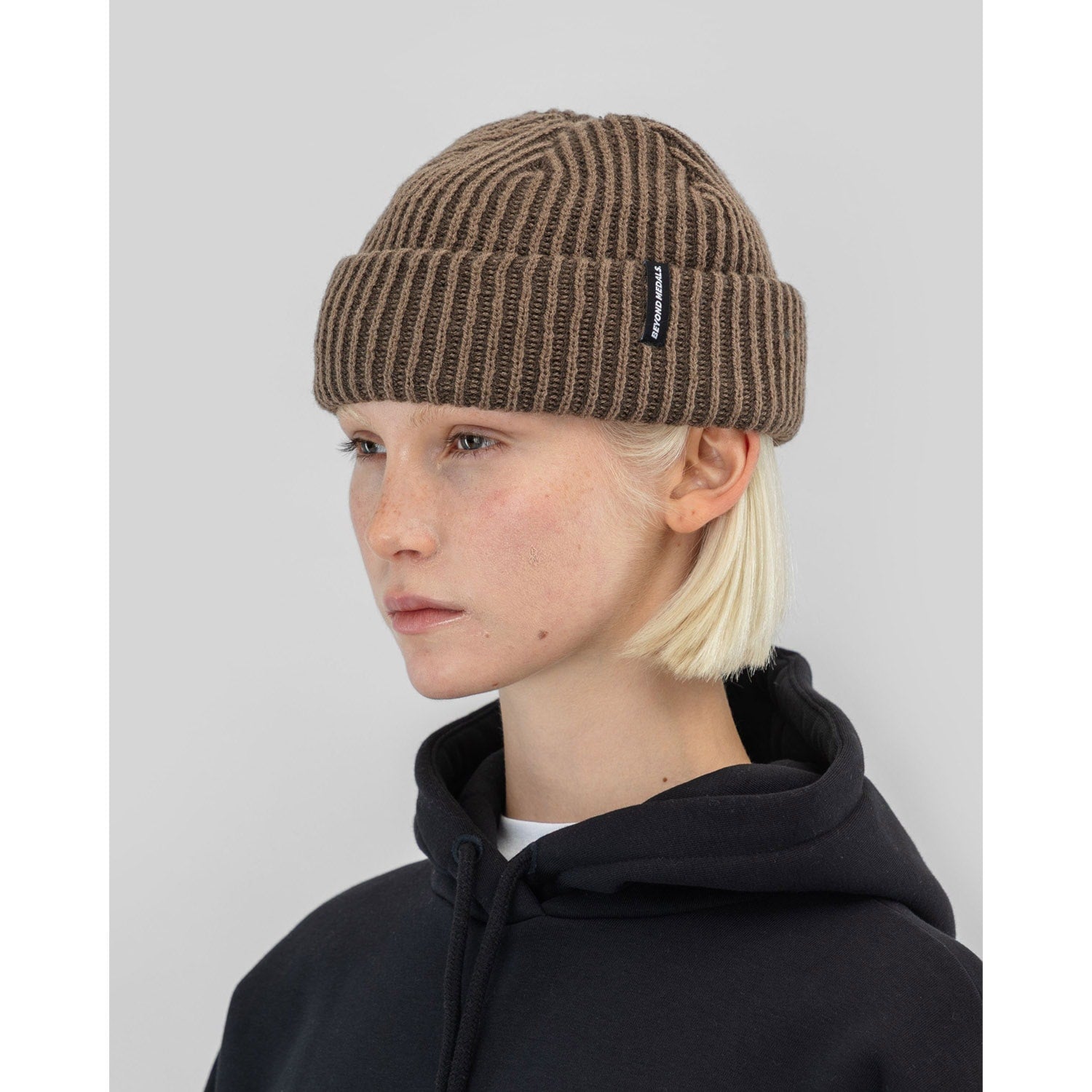 Beyond Medals Short Beanie- Black Or Brown