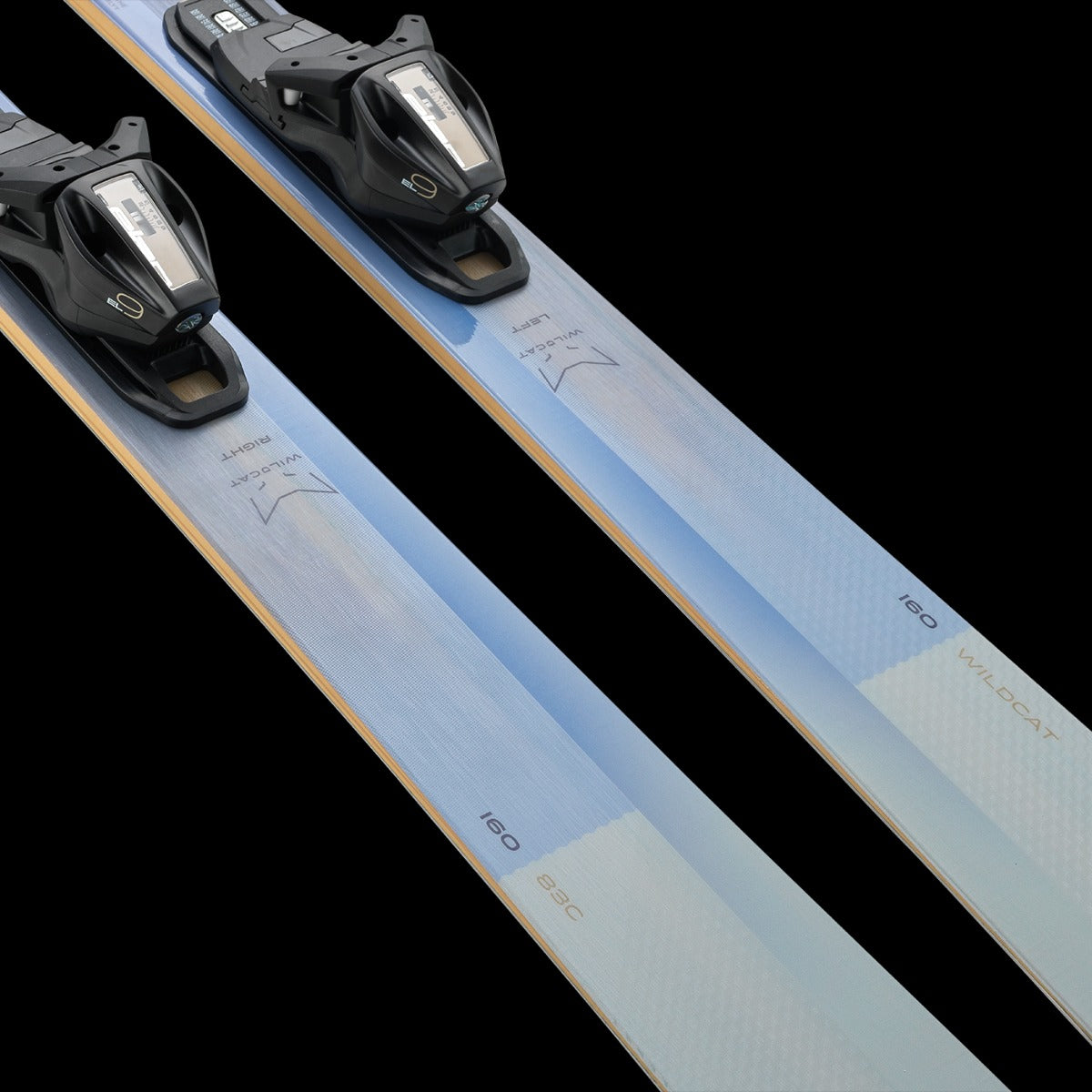 SKIS ELAN 152cm WILDCAT 83C Skis & Bindings Bundle