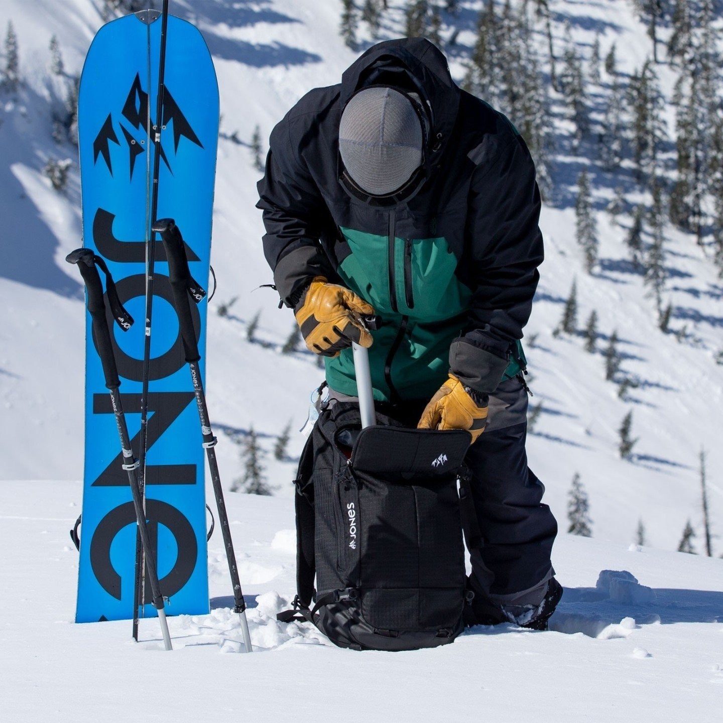 Bag JONES Dscnt R.A.S. 32L Backpack- Avalanche airbag compatible, all-day tours