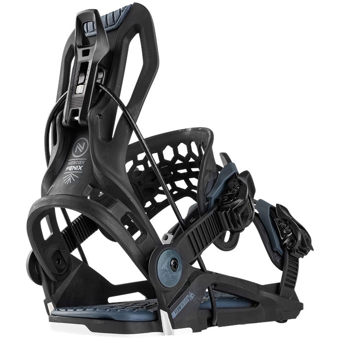 Snowboard Bindings FLOW FENIX- Black 2025
