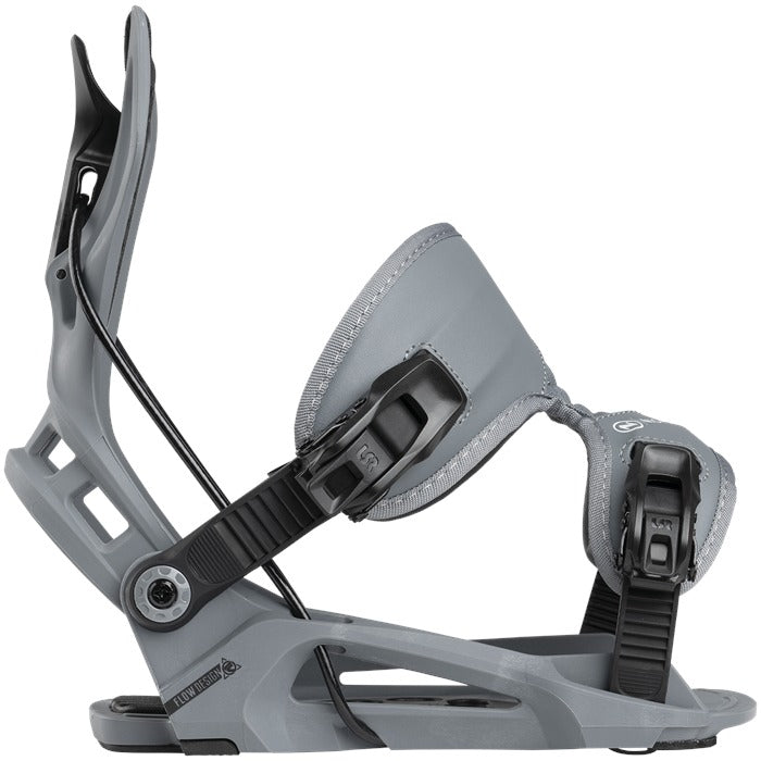 Snowboard Bindings FLOW NEXUS- Steel Grey 2025