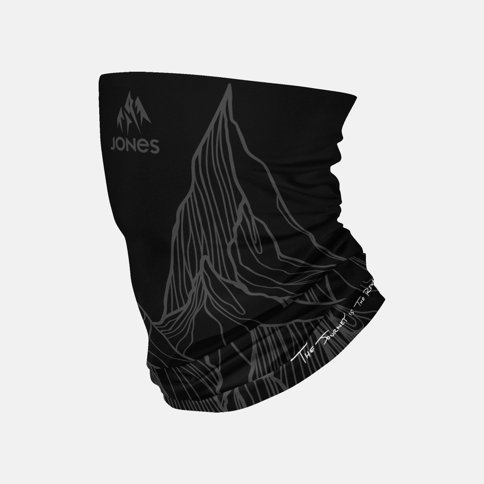 JONES Frontier Recycled Neckwarmer- Stealth Black