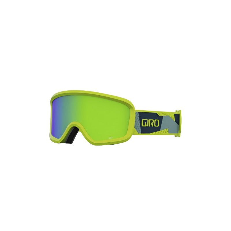 Snow Goggles CHICO 2 GIRO Lime Geo Camo Kids Goggles