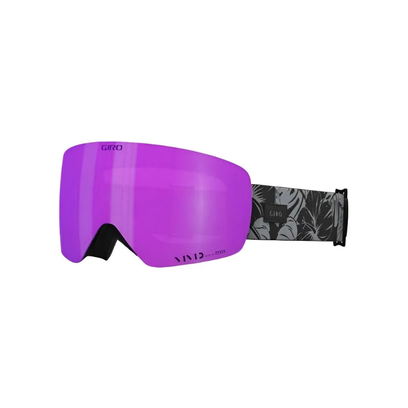Snow Goggles CONTOUR RS Grey Botanical / Vivid Pink+ Infrared (2 x lenses)