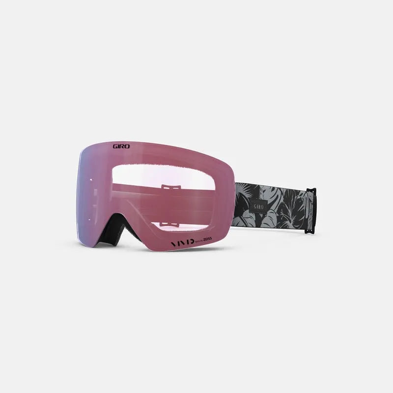 Snow Goggles CONTOUR RS Grey Botanical / Vivid Pink+ Infrared (2 x lenses)