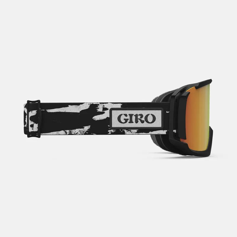 Snow Goggles REVOLT GIRO Black White Stained/ Vivid Ember