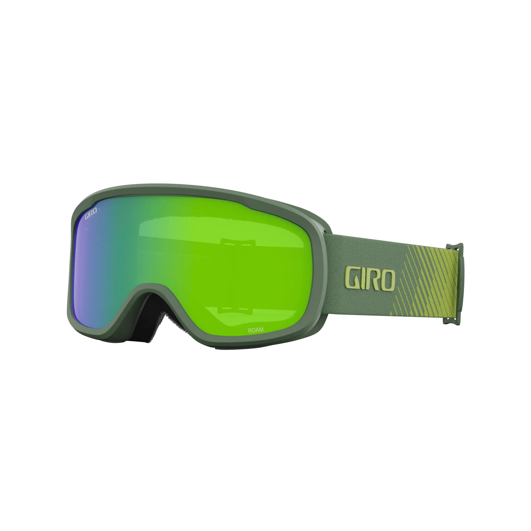 Snow Goggles ROAM GIRO Hedge Green Streaker + Loden Green +Yellow (2X LENSE)