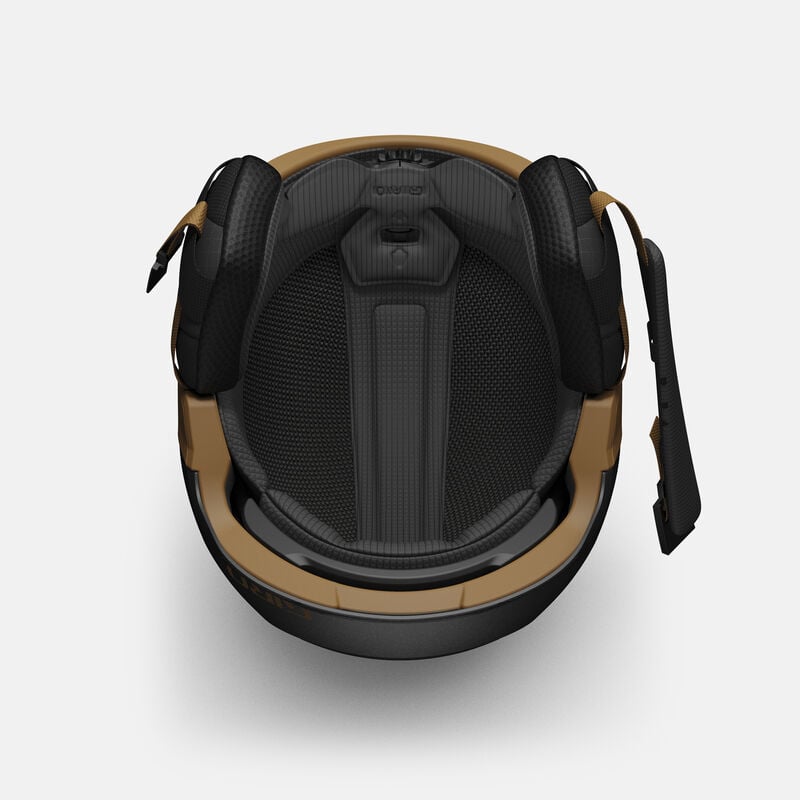 Snow Helmet GIRO Tor Spherical Helmet- Metallic Coal/Tan