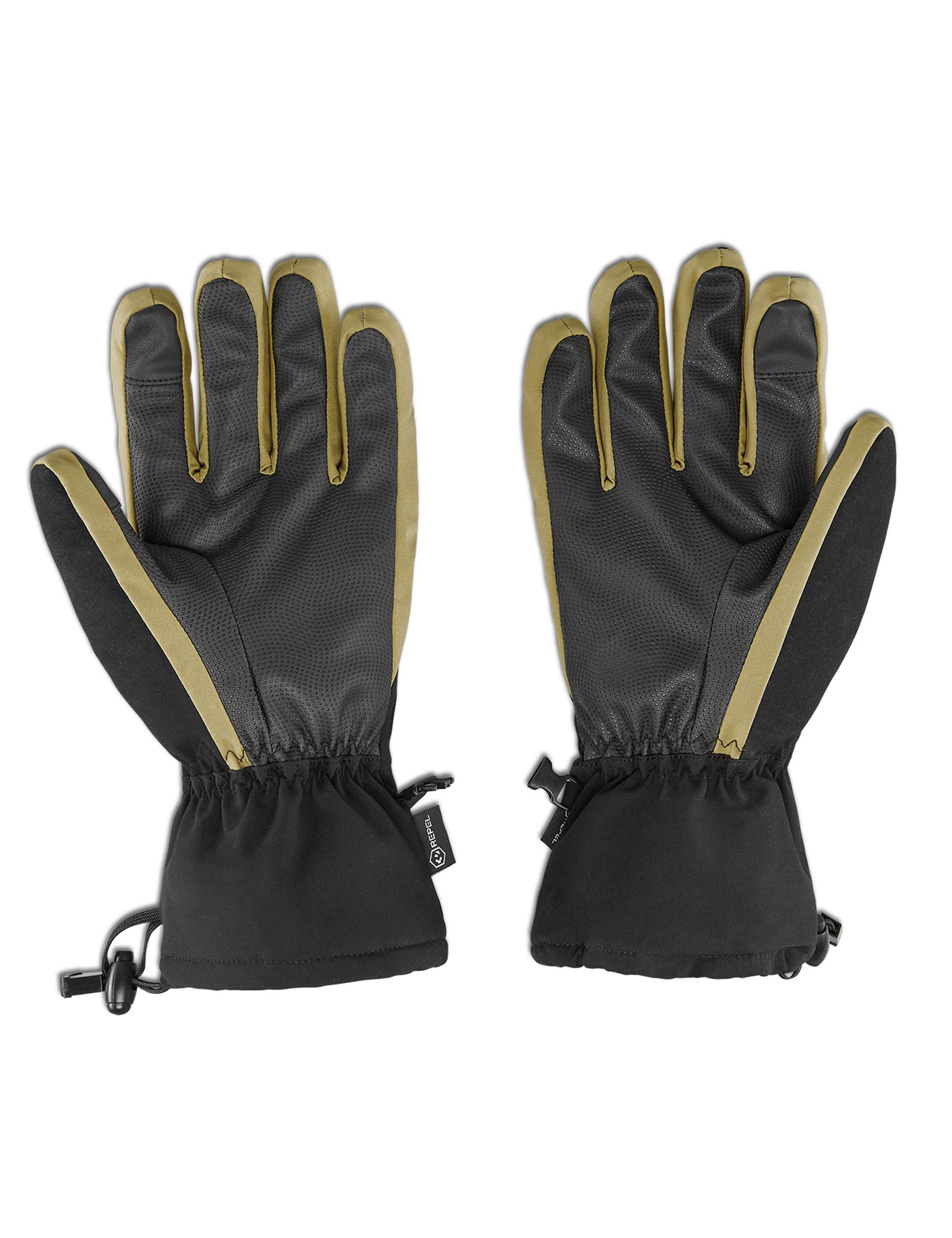 Snow Glove THIRTYTWO Lashed Glove- Khaki