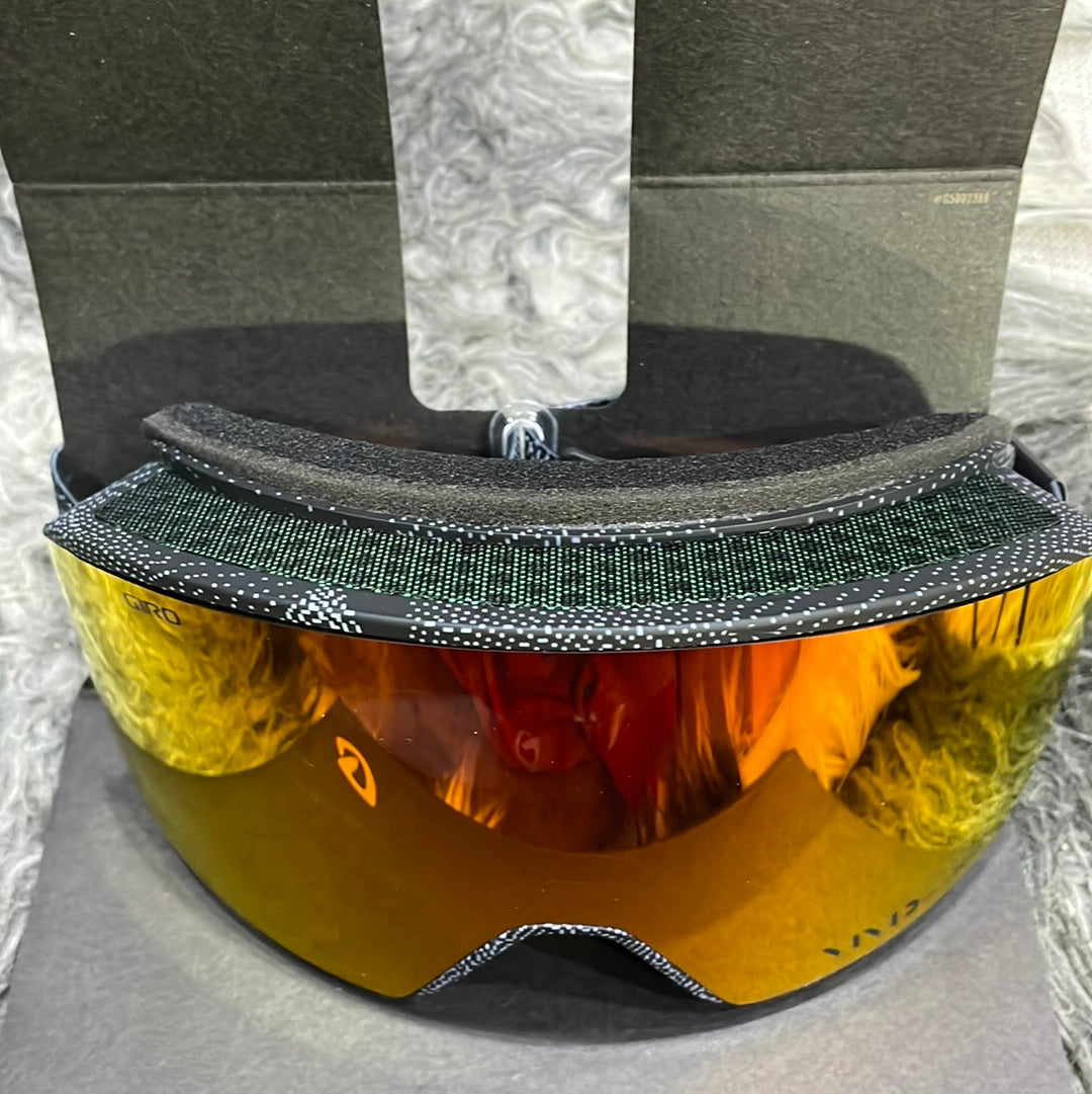 Snow Goggles AXIS GIRO Black White Bit Tone/ Vivid Amber + Infrared ( 2 x lenses)