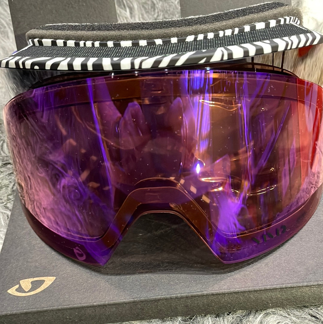 Snow Goggles ELLA GIRO Purple Jungle Steeze / Vivid Smoke + Infrared( 2 x lenses)