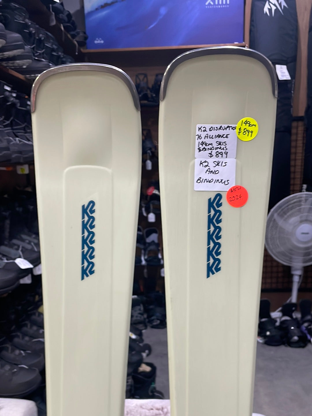 Skis K2 DISRUPTION 76 Alliance Skis & Marker Bindings Bundle