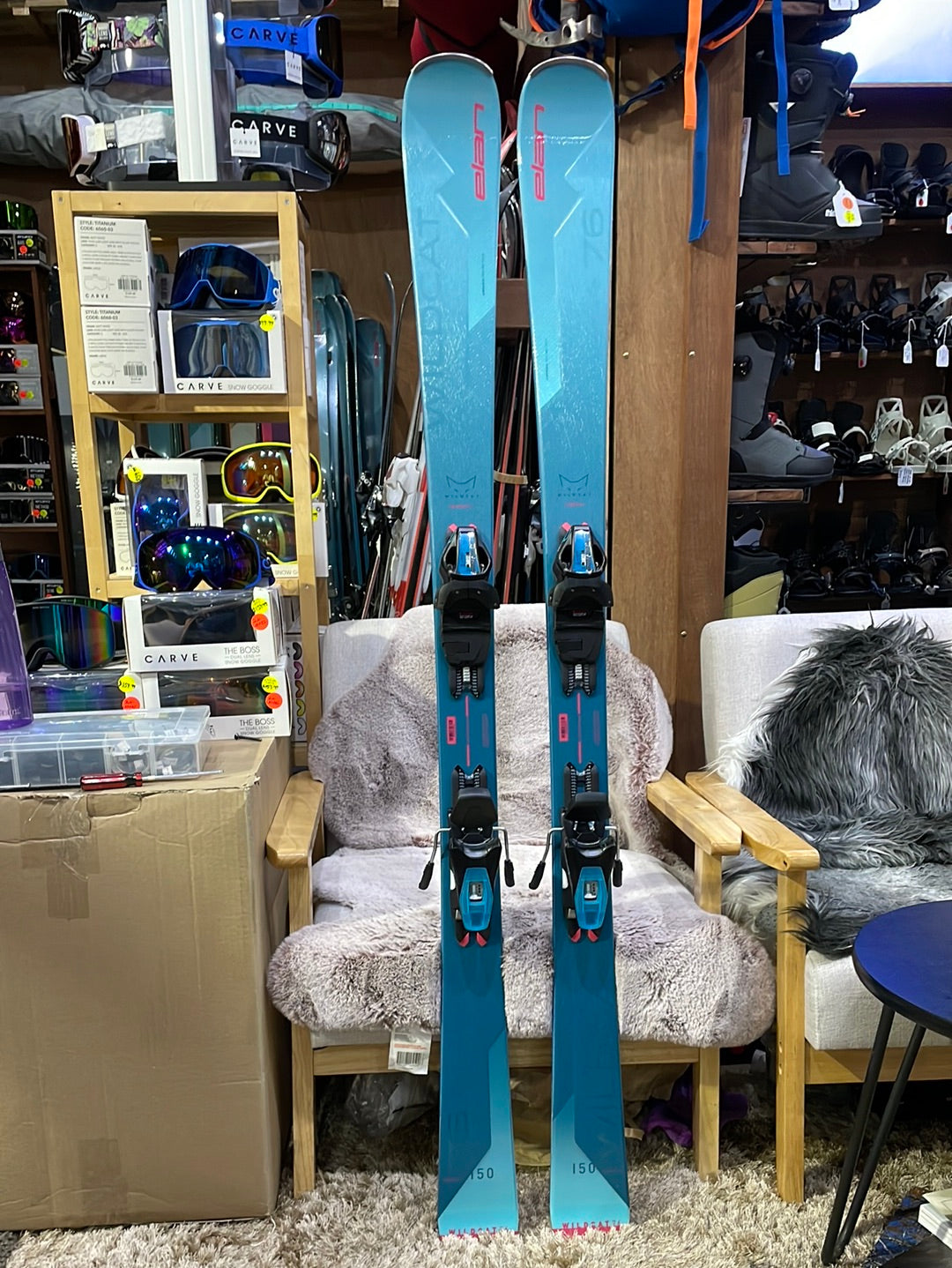 SKIS ELAN WILDCAT 76 Skis & Bindings Bundle