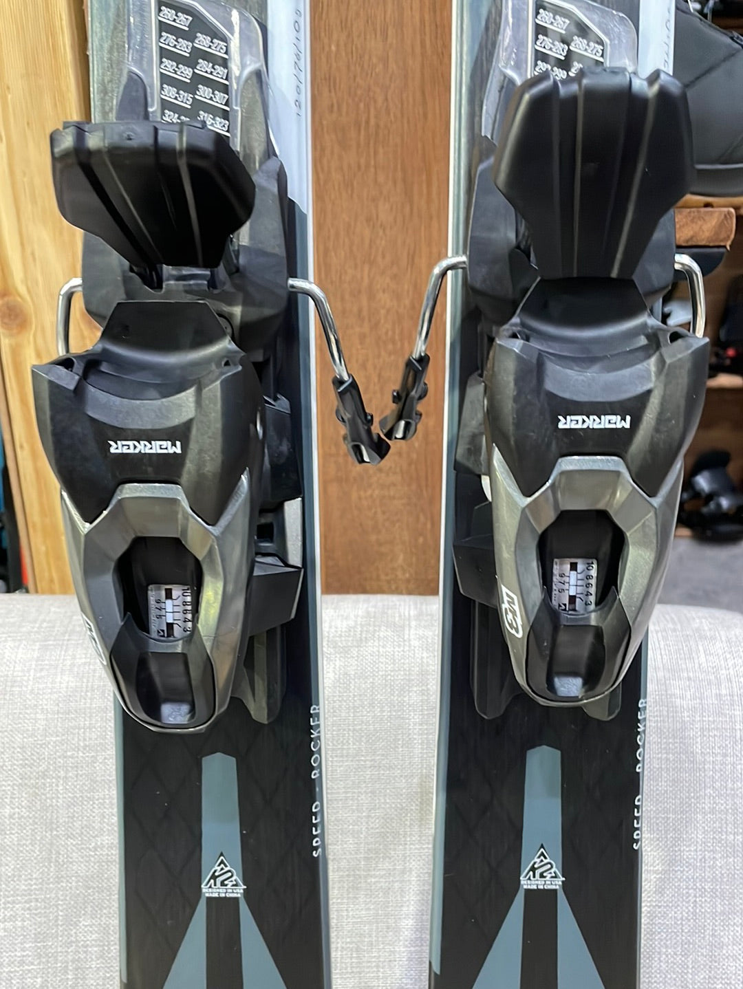 Skis K2 Konic 76, 170cm Skis & Marker Bindings Bundle