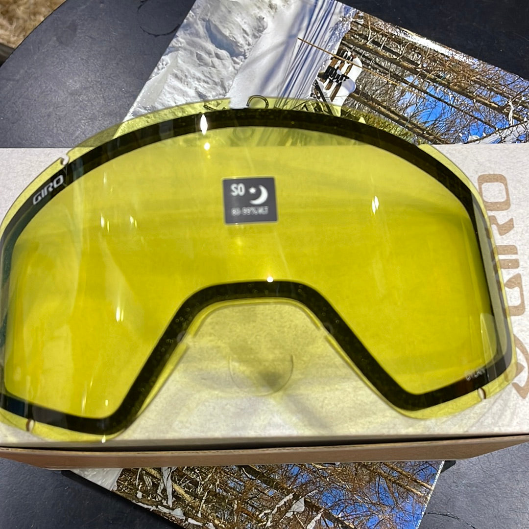 Snow Goggles DYLAN GIRO White Flake / Amber Pink + Yellow (2X LENSE)