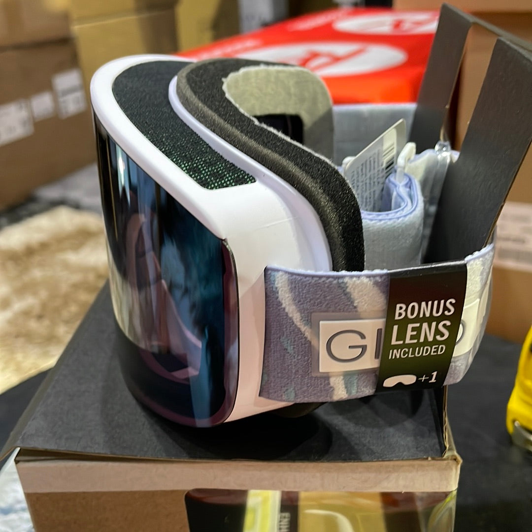 Snow Goggles ELLA GIRO Lilac Animal / Vivid Haze + Infrared ( 2 x lenses)
