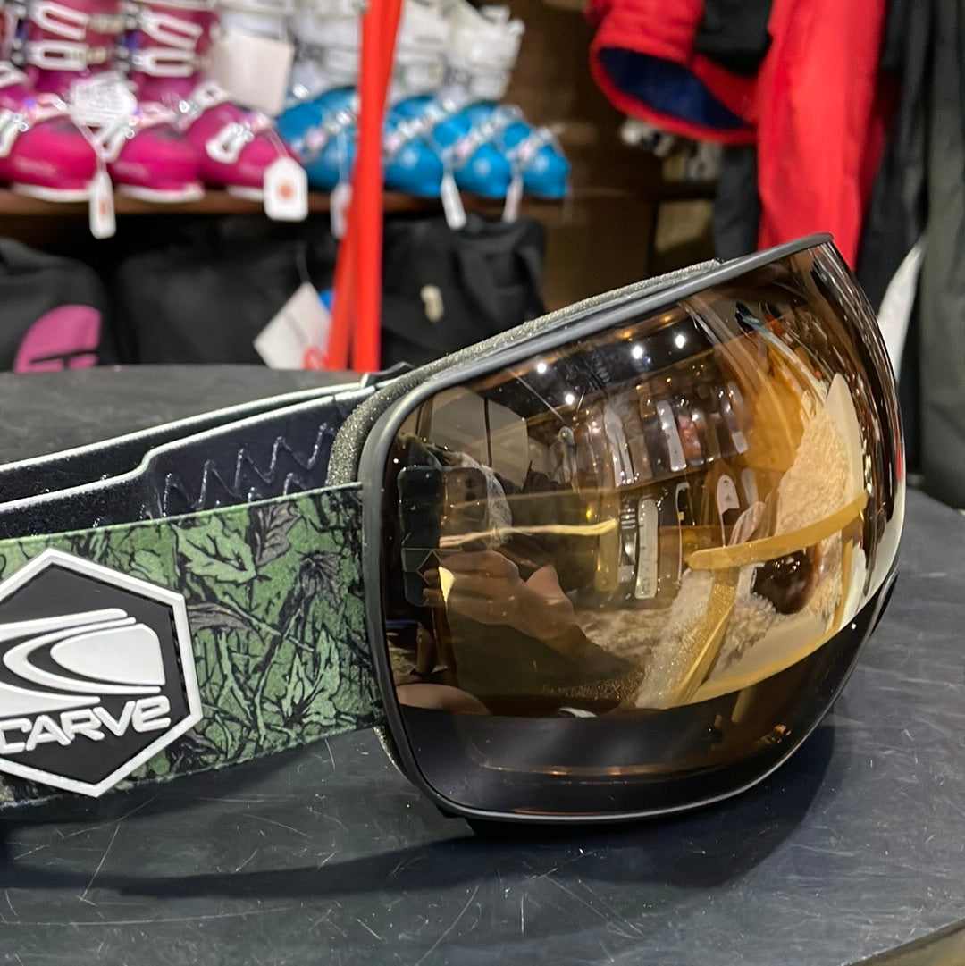 Snow Goggles CARVE SCOPE Low Light Photochromals Amber Lens