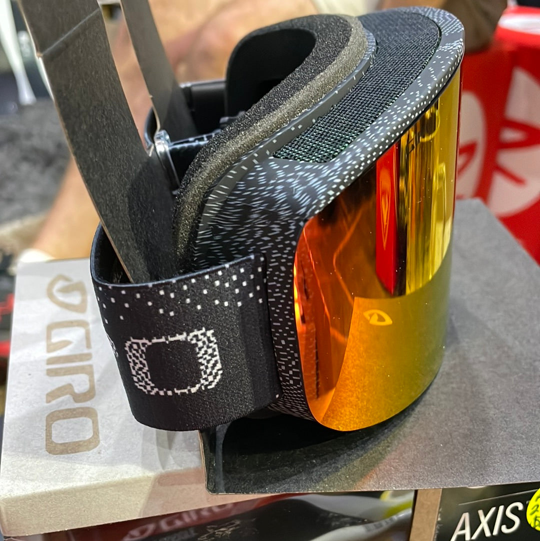 Snow Goggles AXIS GIRO Black White Bit Tone/ Vivid Amber + Infrared ( 2 x lenses)