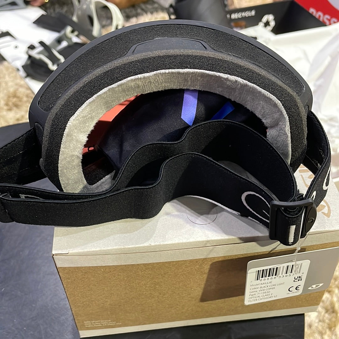 Snow Goggles MILLIE GIRO Trail Black Core Lite / Vivid Copper