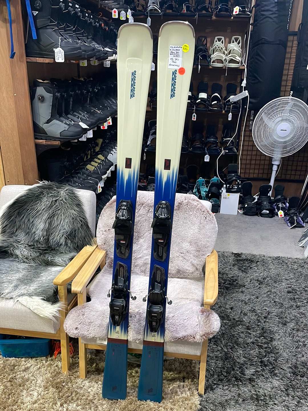 Skis K2 DISRUPTION 76 Alliance Skis & Marker Bindings Bundle