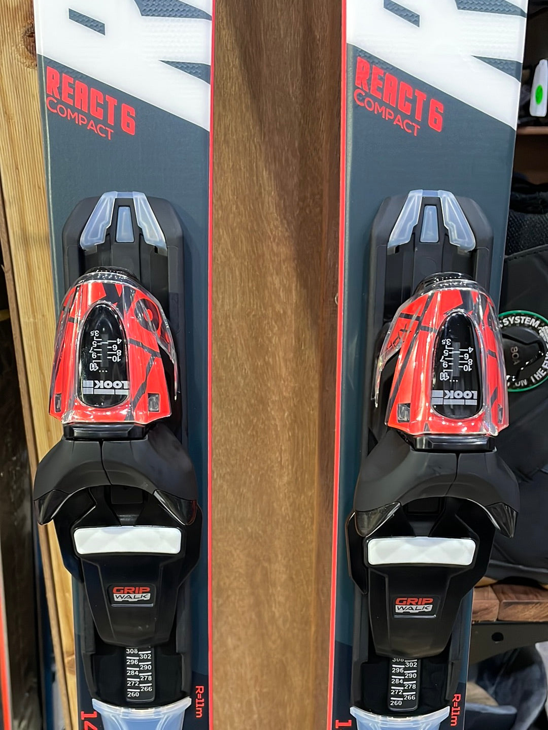 Skis Rossignol On Piste Skis React R6 & Bindings Bundle