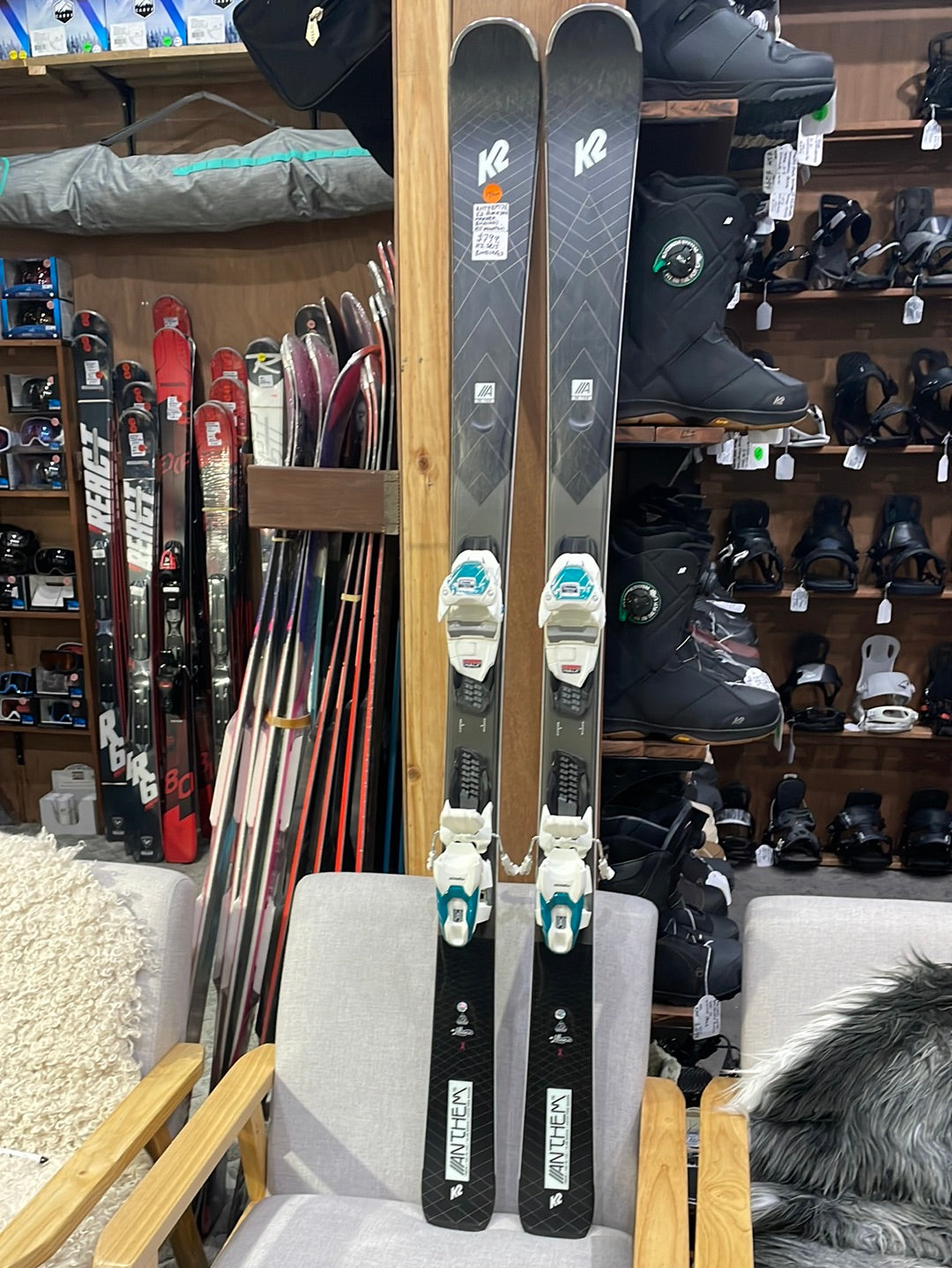 Skis K2 Anthem 76 156cm Skis & Marker Bindings Bundle