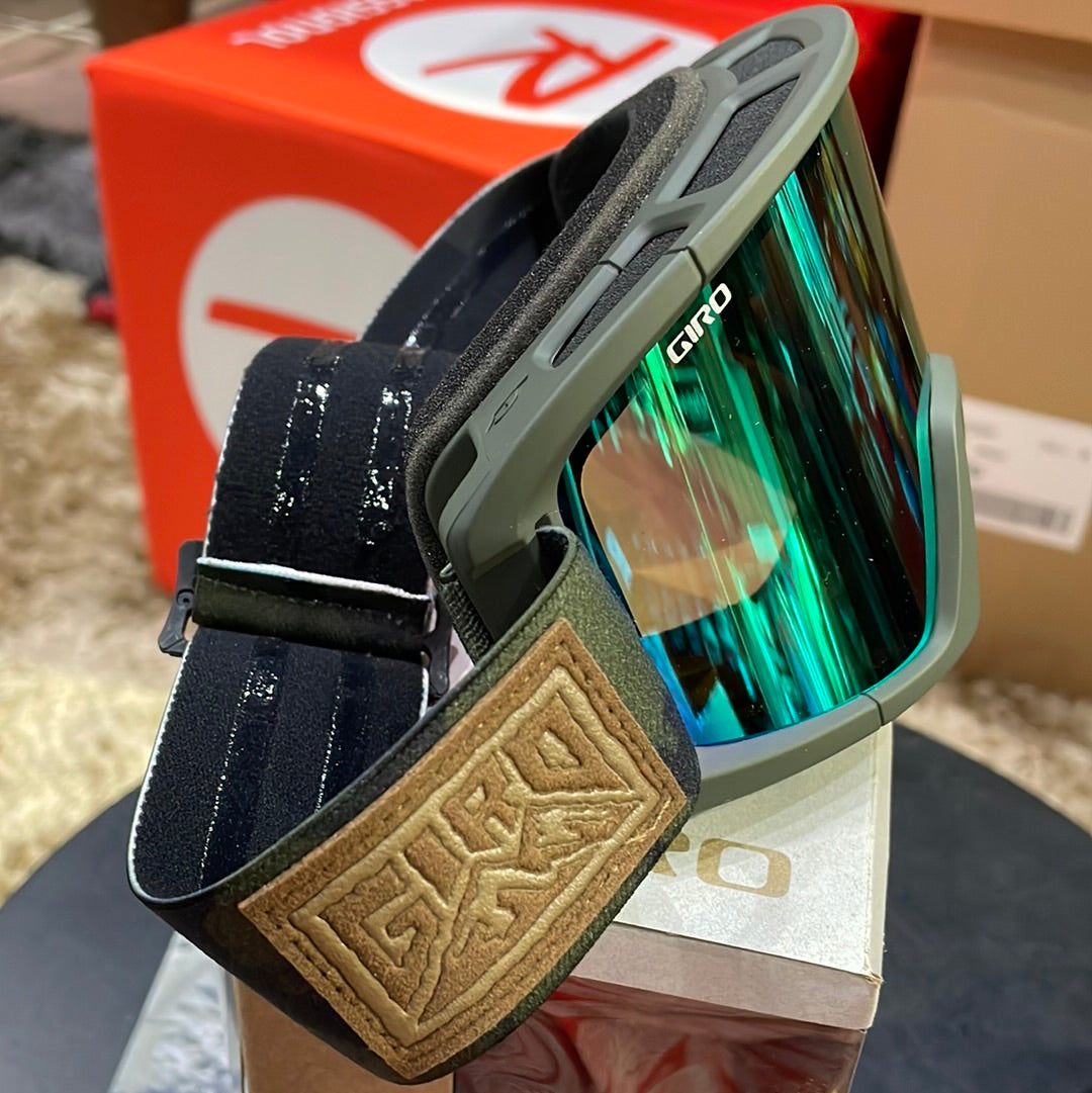 Snow Goggles SEMI GIRO Trail Green Cloud Dust / London Green + Yellow