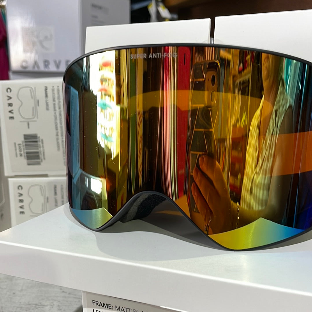 Snow Goggles Carve FROTHER Black -Med