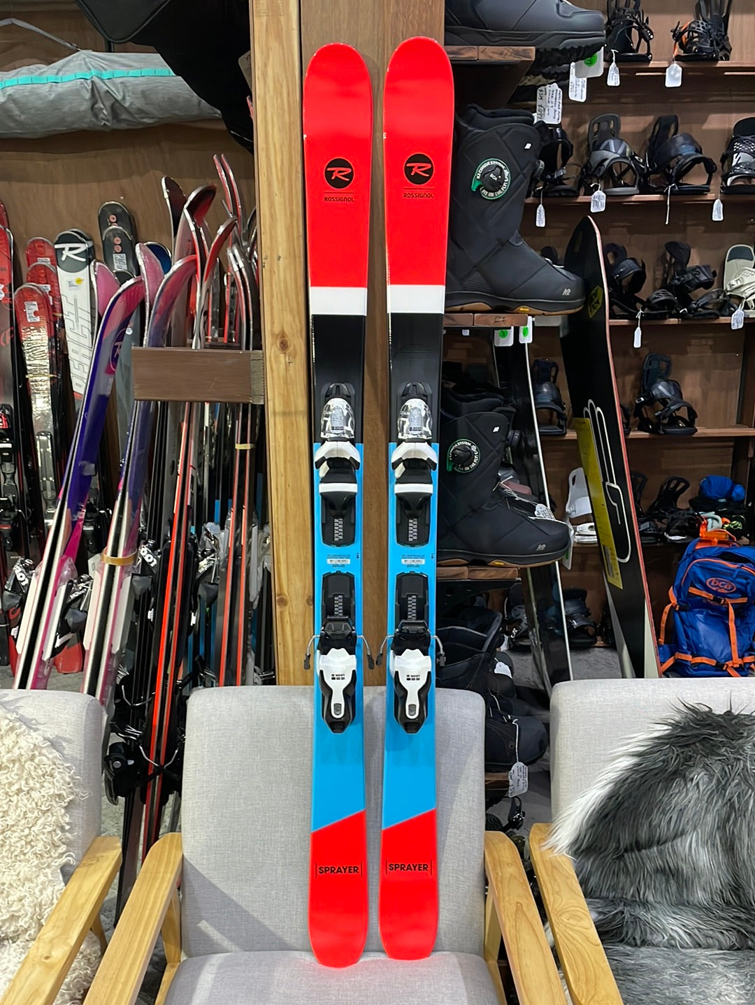 Skis SPRAYER ROSSIGNOL & Bindings - Freestyle