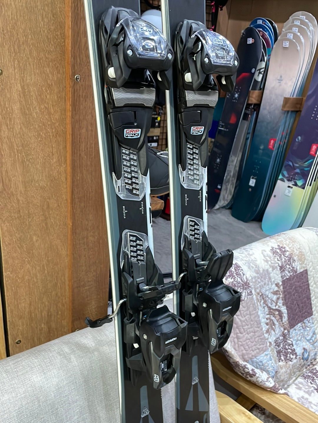 Skis K2 Konic 76, 170cm Skis & Marker Bindings Bundle