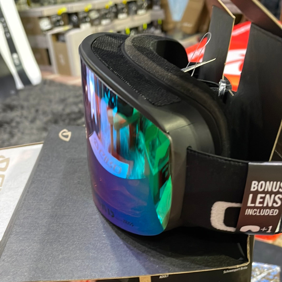 Snow Goggles AXIS GIRO Black Wordmark, Vivid Emerald/ Vivid Infrared ( 2 x lenses)