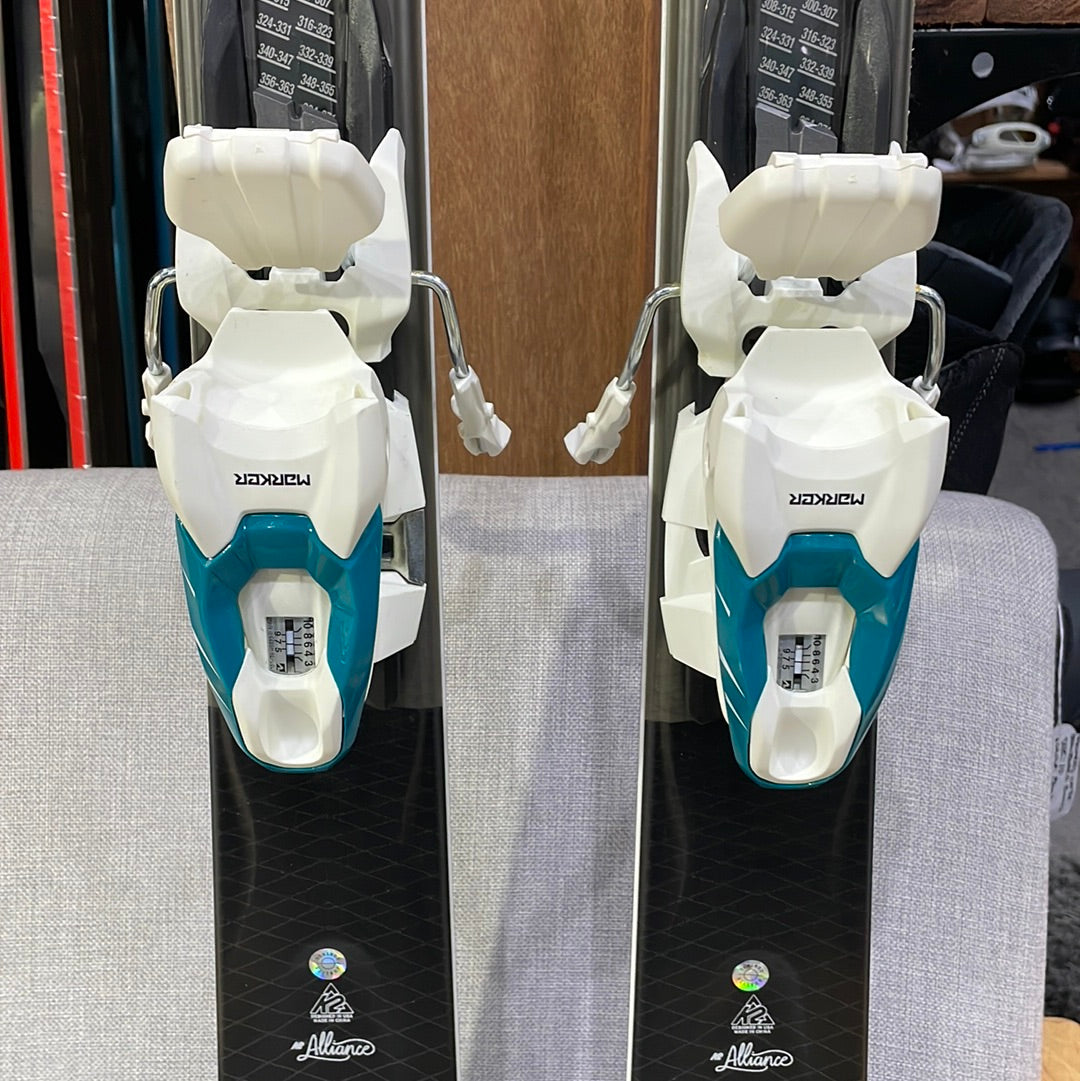 Skis K2 Anthem 76 156cm Skis & Marker Bindings Bundle