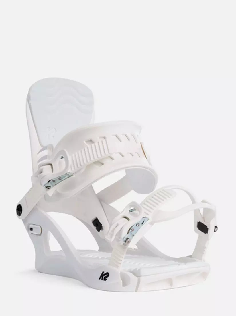 Snowboard Bindings K2 CASSETTE, Womens White