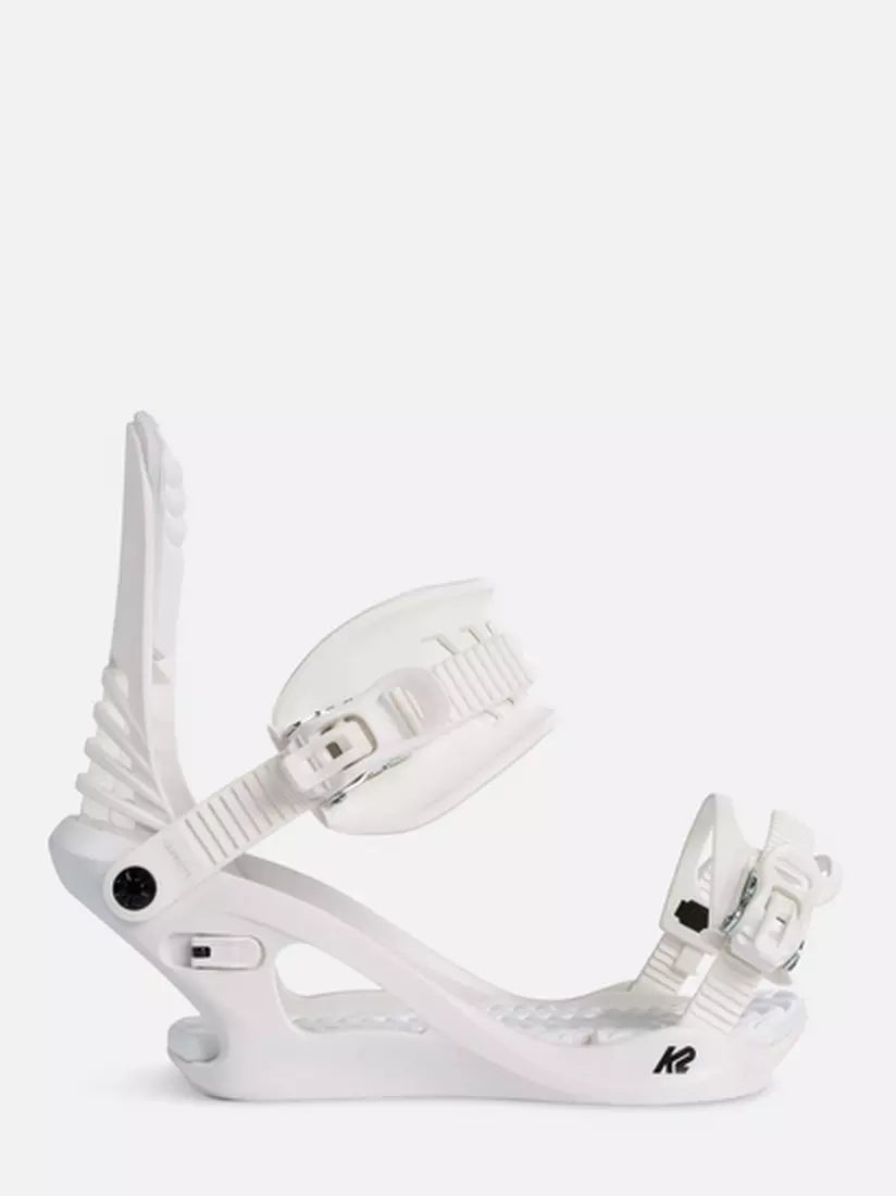Snowboard Bindings K2 CASSETTE, Womens White