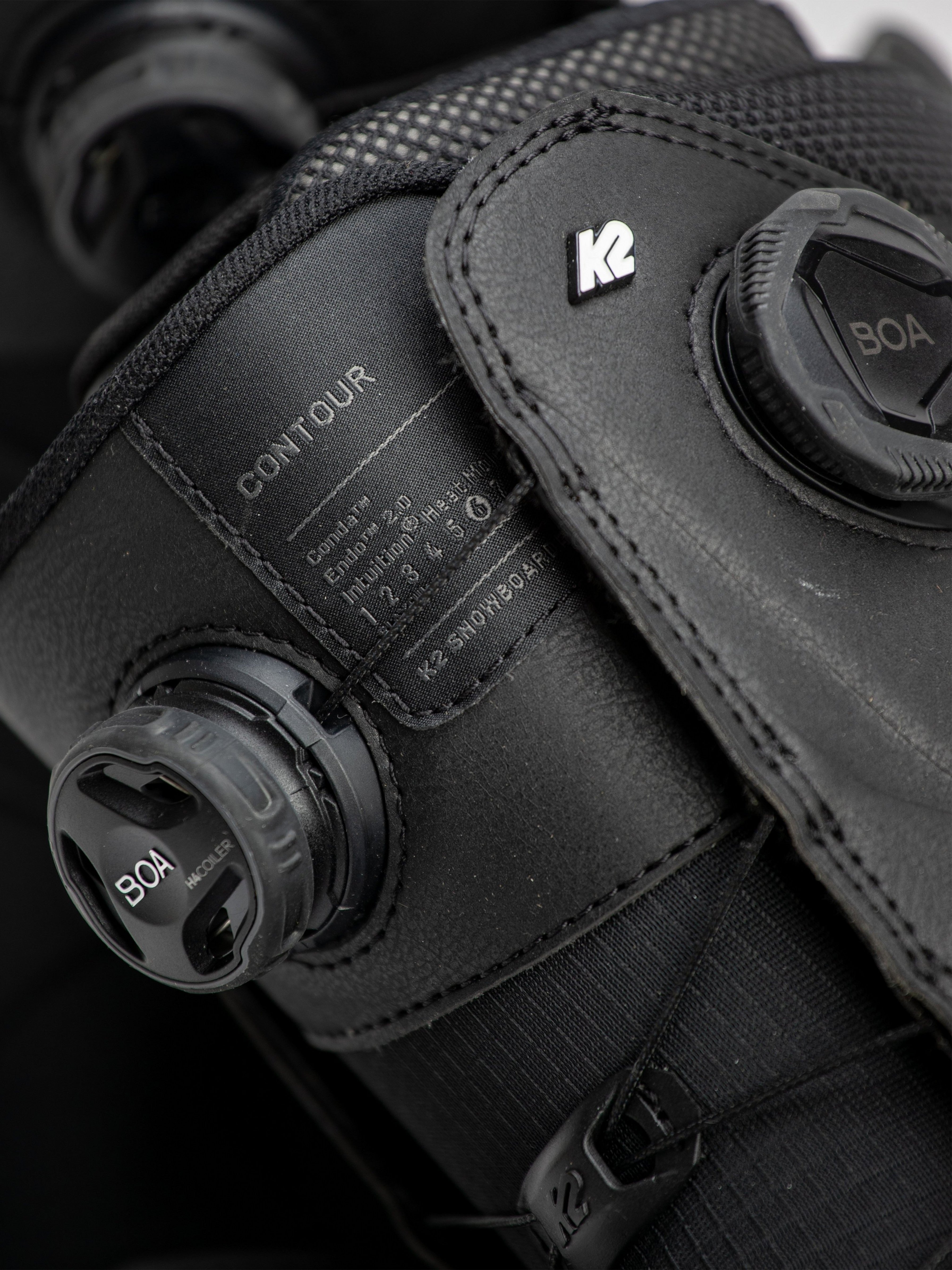 Snowboard Boots K2 CONTOUR Double Boa, Womens -Black 2026