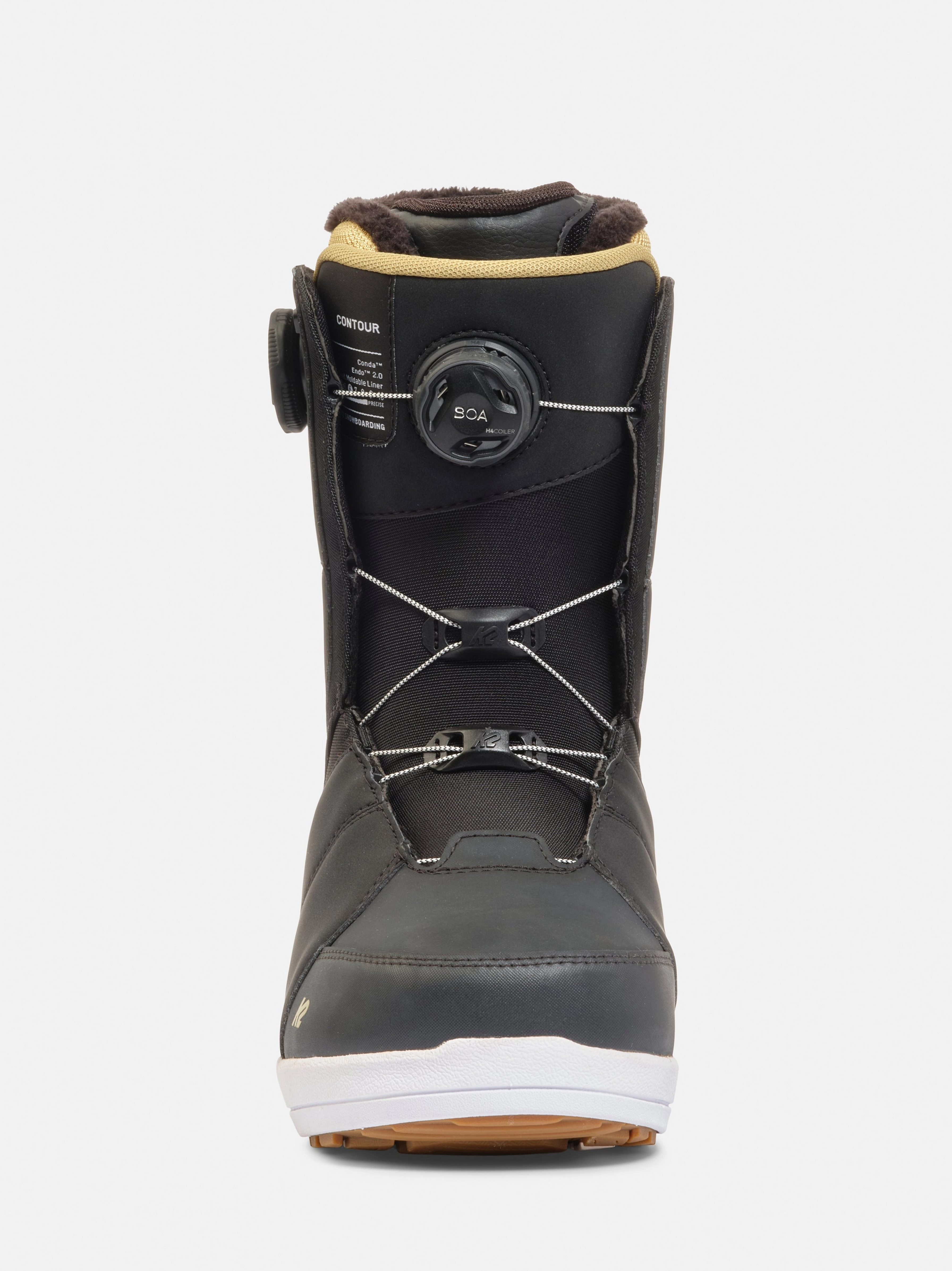Snowboard Boots K2 CONTOUR Double Boa, Womens -Black 2025