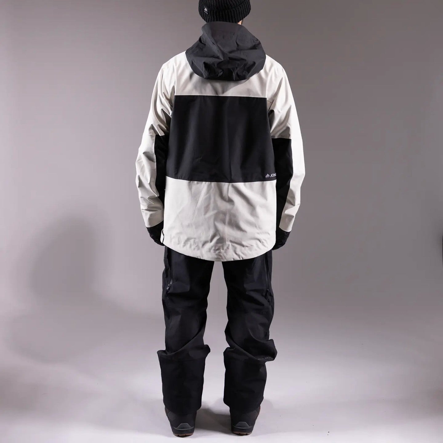 Snow Jacket JONES Mountain Surf Mens Anorak, Smoke Grey 2025