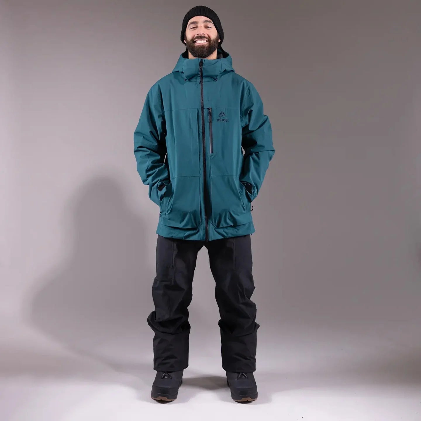 Snow Jacket JONES Mountain Surf Insulated Jacket- Mens, Pacific Teal 2025