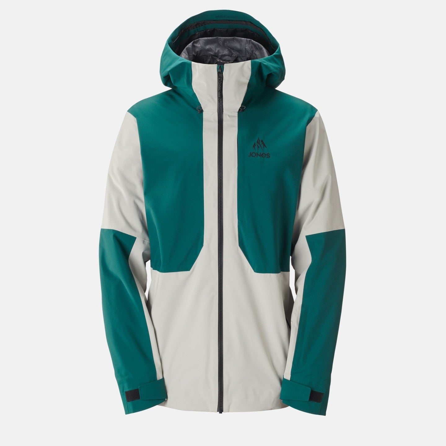 Snow Jacket JONES Mountain Surf Shell Jacket- Mens, Grey 2025