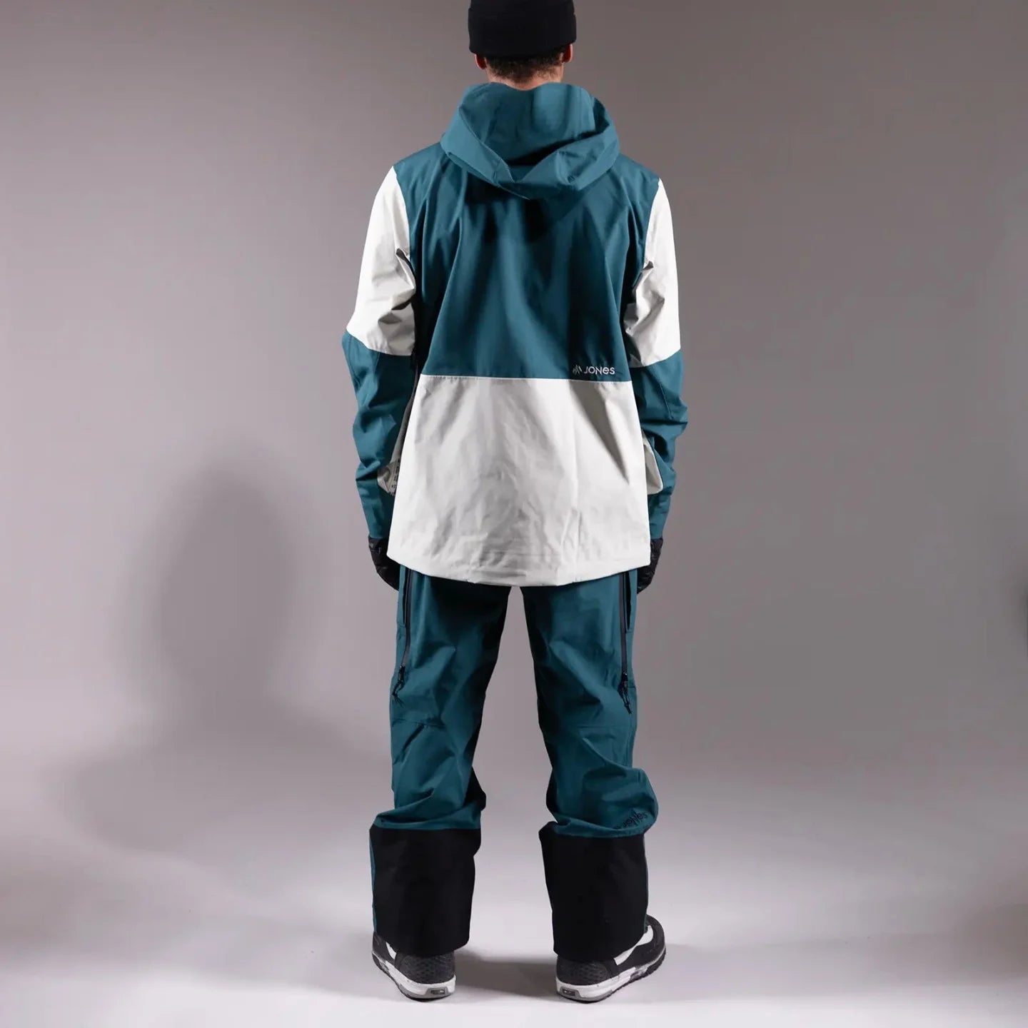 Snow Jacket JONES Mountain Surf Shell Jacket- Mens, Grey 2025