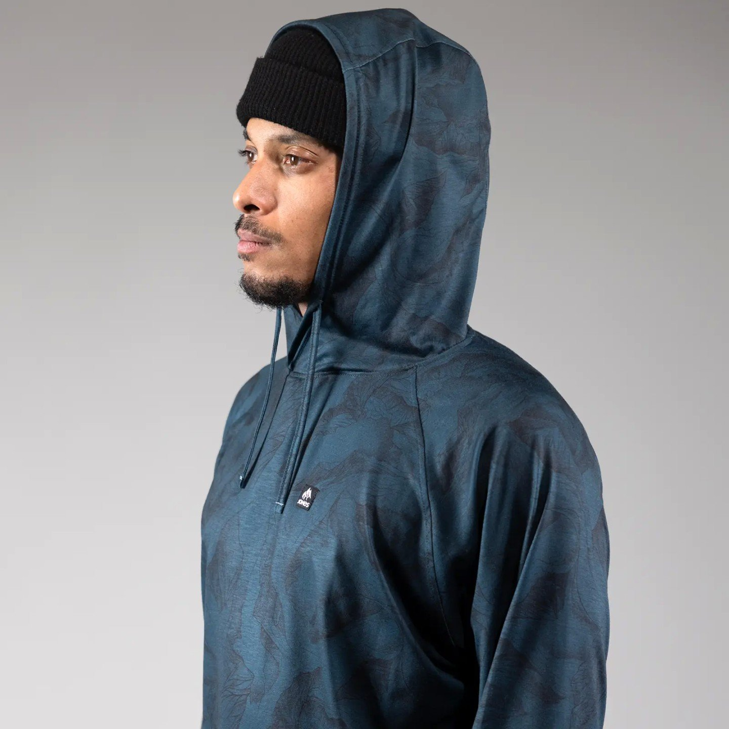 JONES Men's Shastarama Recycled Tech Hoodie- Pacific Teal