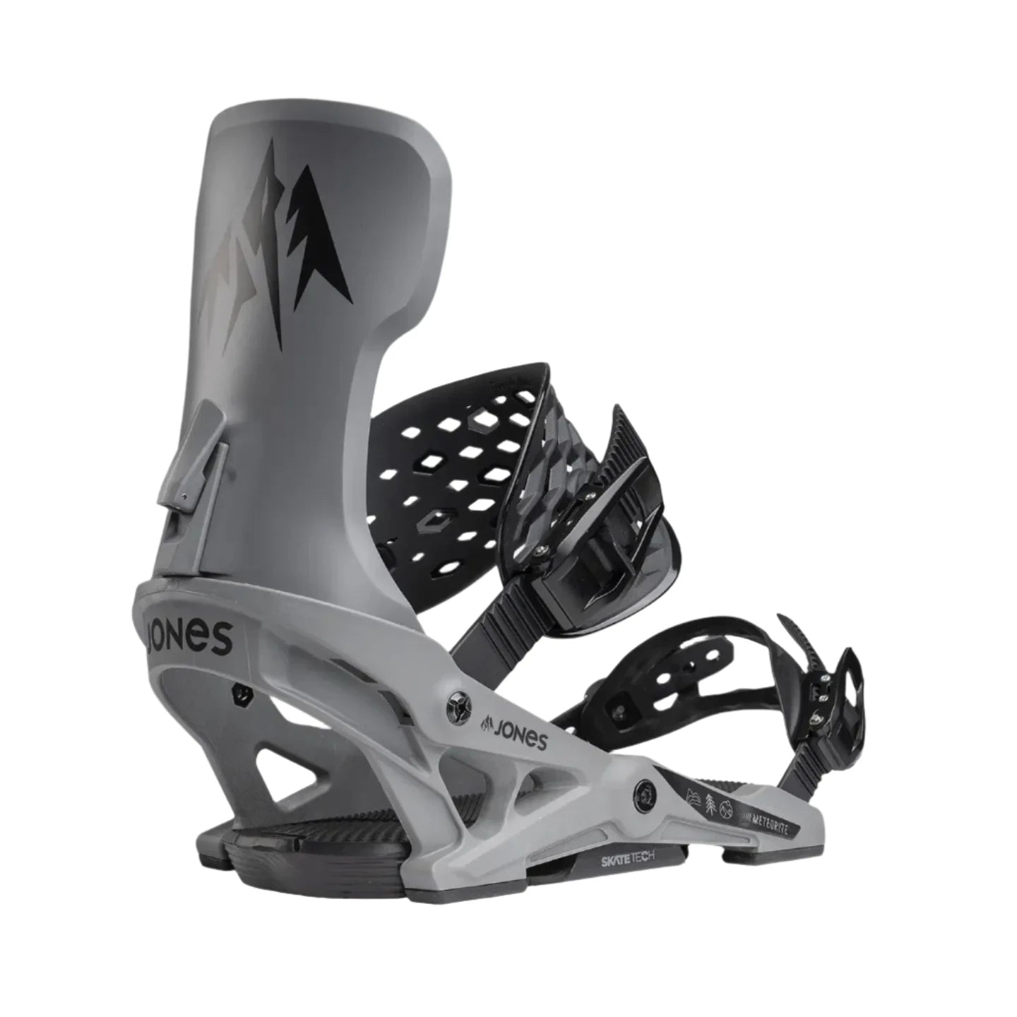 Snowboard Binding JONES Meteorite Mens-Grey 2025