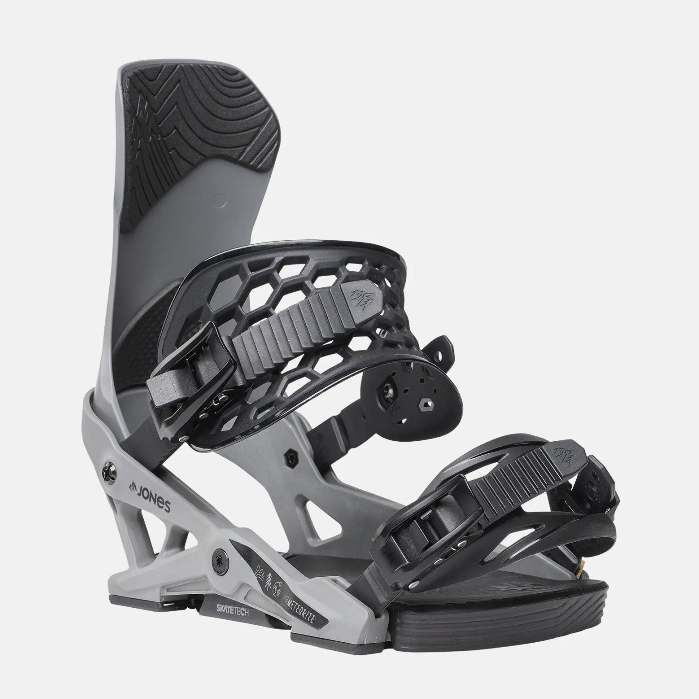Snowboard Binding JONES Meteorite Mens-Grey 2025