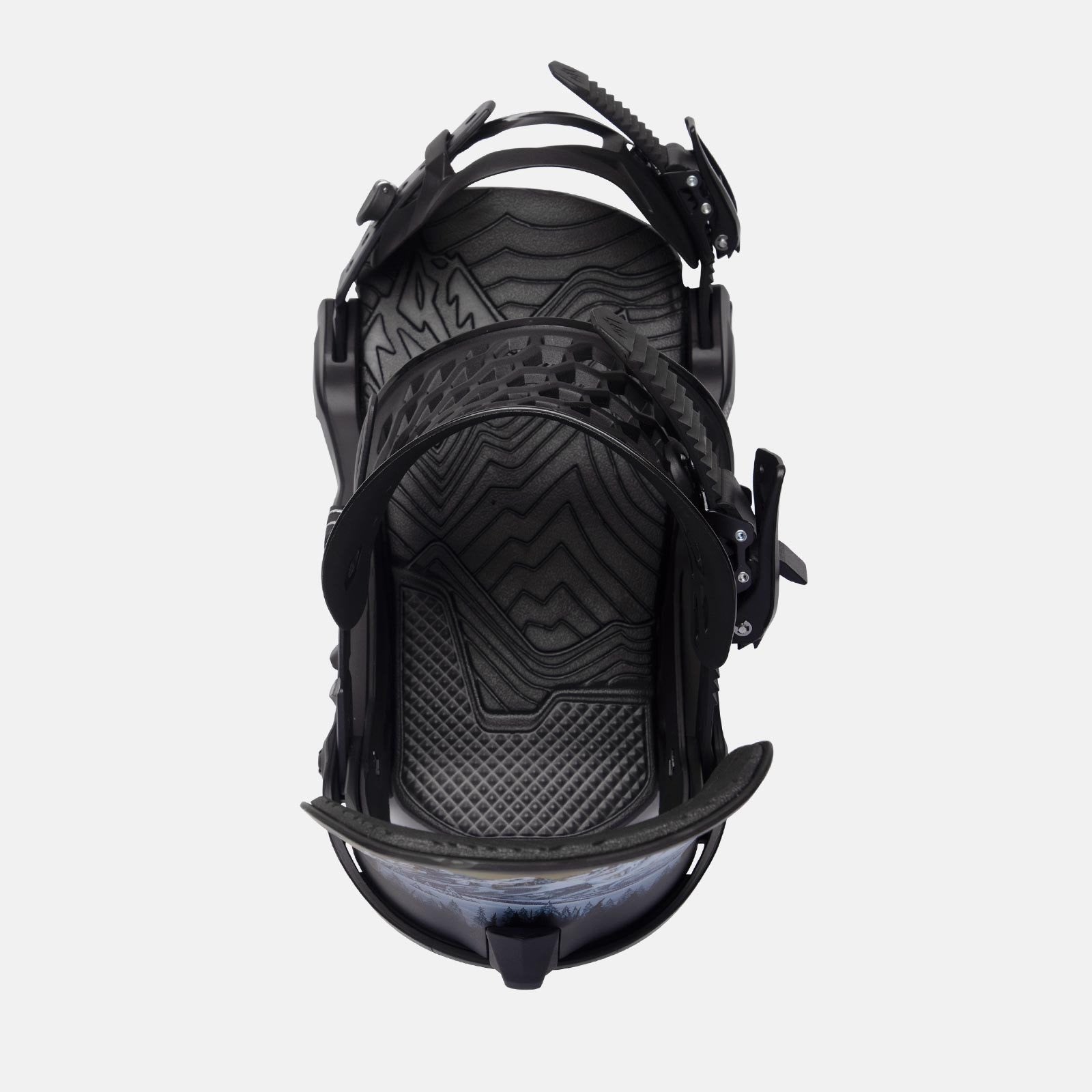 Snowboard Binding JONES METEORITE -Black Art