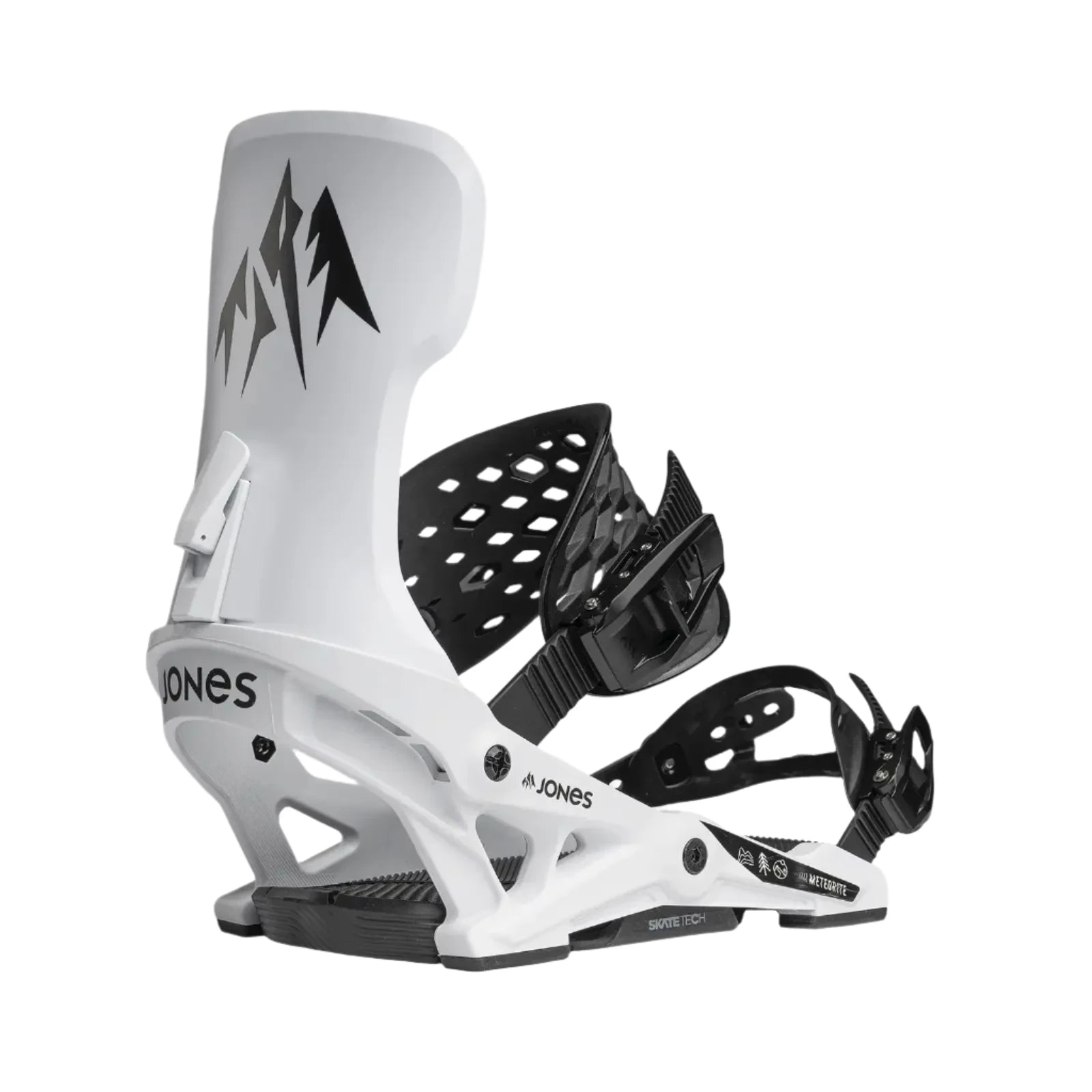 Snowboard Binding JONES Meteorite Mens-Snow White 2025